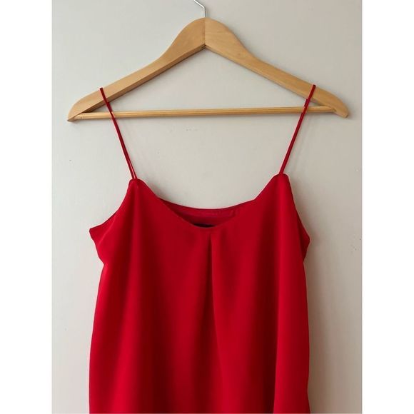 Red viscose top Mango - Picture 2 of 4